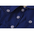 2018 Autum baby girls coat niños niñas chaquetas de lana azul niños abrigo niños boutique ropa